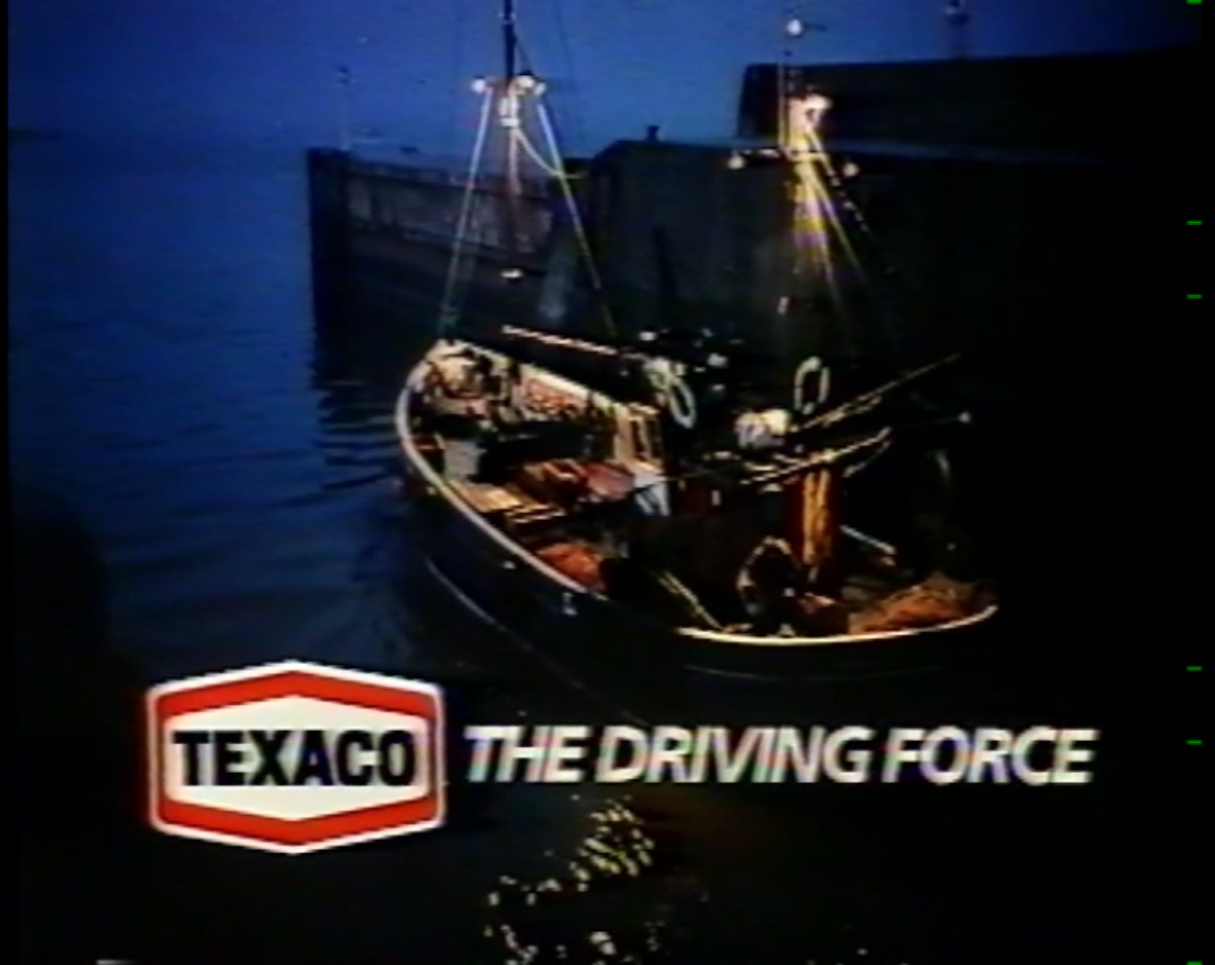 Advert for Texaco